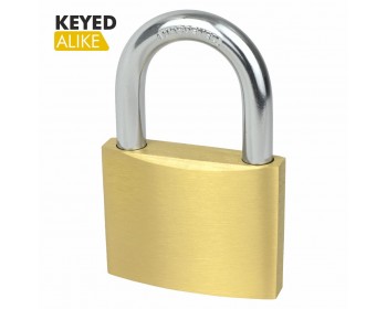 50mm Keyed-Alike Brass Padlock